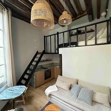 아파트 Hyper Centre - Montorgueil/ Duplex De Charme